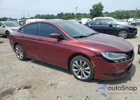 2015 Chrysler 200 S from USA, damaged, VIN 1C3CCCBG0FN735285